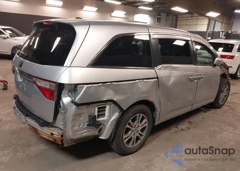 2012 Honda Odyssey Ex-L z USA, uszkodzony, nr VIN 5FNRL5H67CB048962